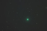 Traitement sous IRIS avec suivi sur la comète. Egalement 21 images de 20 (...)